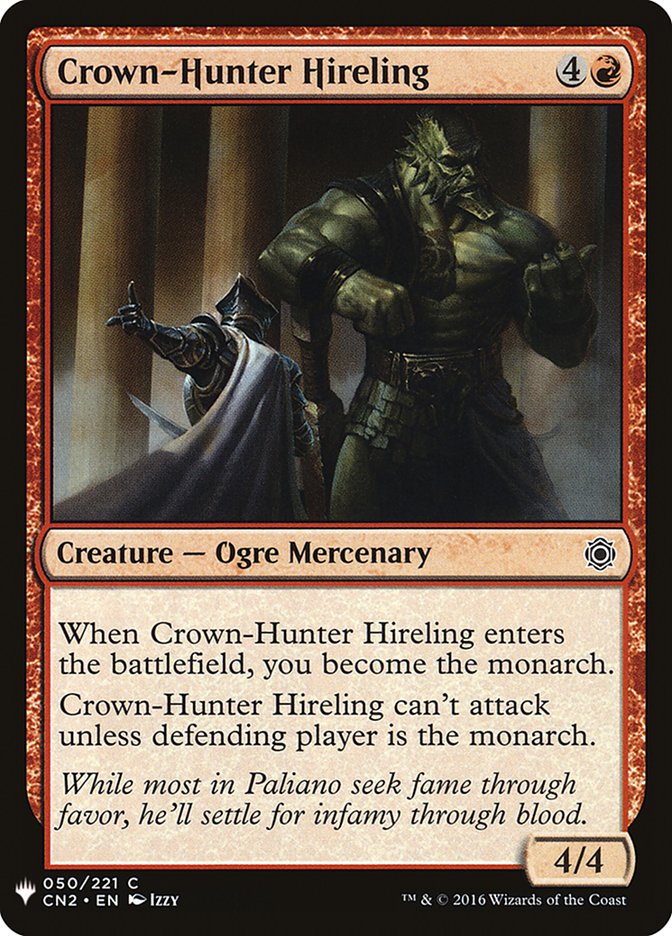 Crown-Hunter Hireling [Mystery Booster] | Event Horizon Hobbies CA