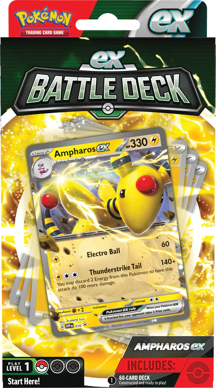 Pokemon - Ampharos ex Battle Deck