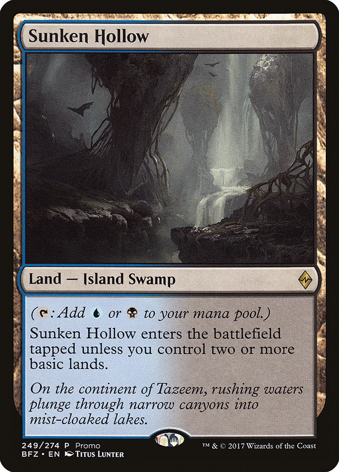 Sunken Hollow (Promo) [Standard Showdown Promos] | Event Horizon Hobbies CA