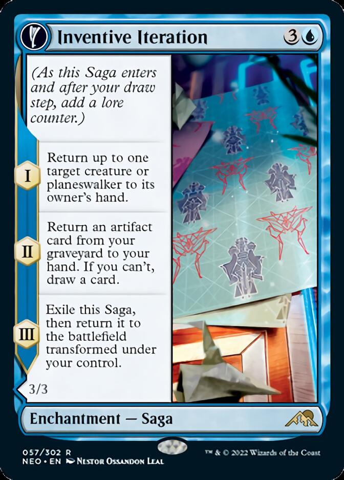 Inventive Iteration // Living Breakthrough [Kamigawa: Neon Dynasty] | Event Horizon Hobbies CA