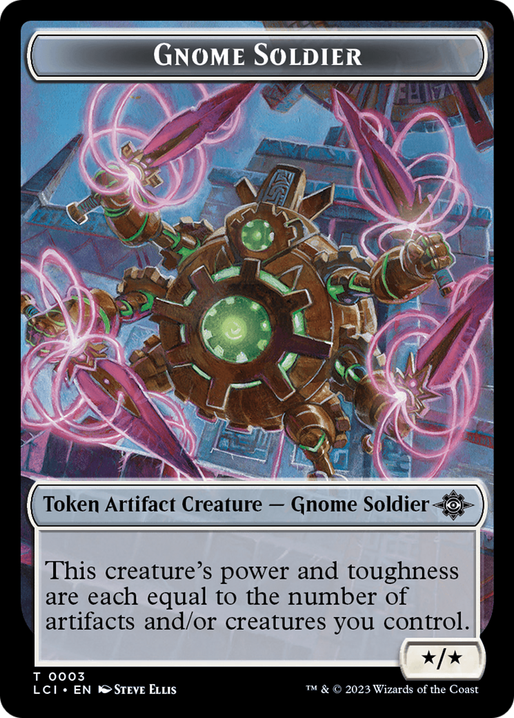 Gnome Soldier Token [The Lost Caverns of Ixalan Tokens] | Event Horizon Hobbies CA