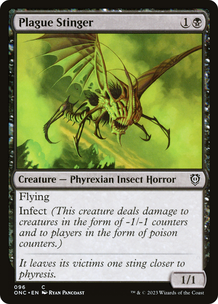 Plague Stinger [Phyrexia: All Will Be One Commander] | Event Horizon Hobbies CA