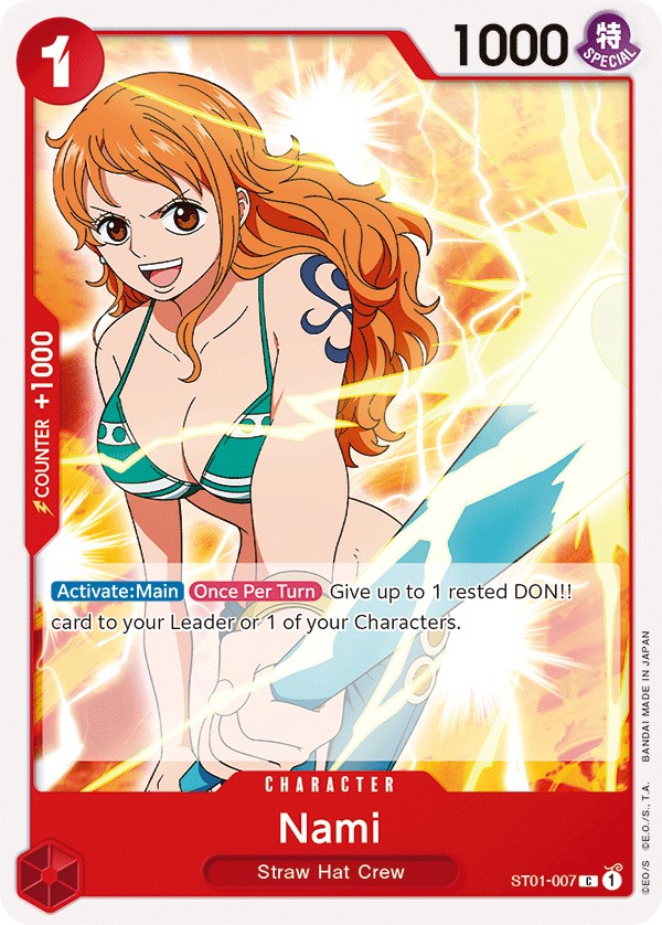 Nami [Starter Deck: Straw Hat Crew] | Event Horizon Hobbies CA