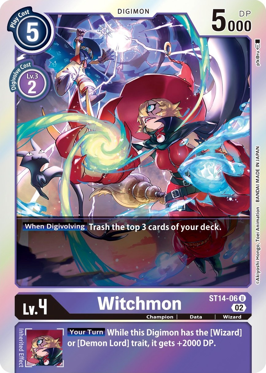 Witchmon [ST14-06] [Starter Deck: Beelzemon Advanced Deck Set] | Event Horizon Hobbies CA