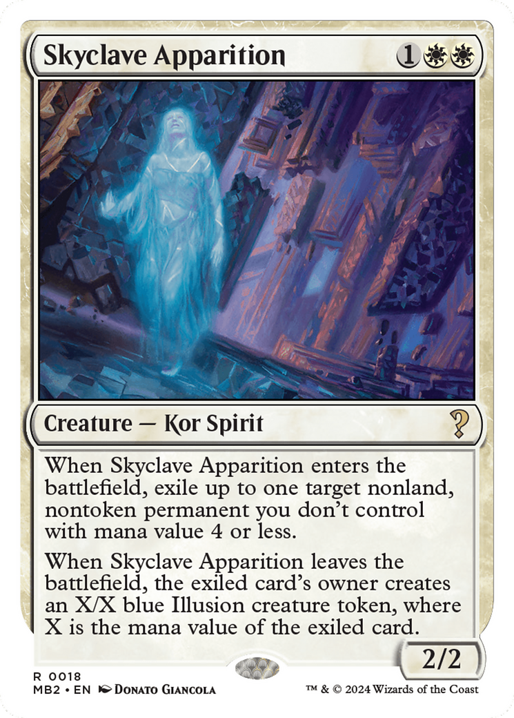 Skyclave Apparition (White Border) [Mystery Booster 2] | Event Horizon Hobbies CA