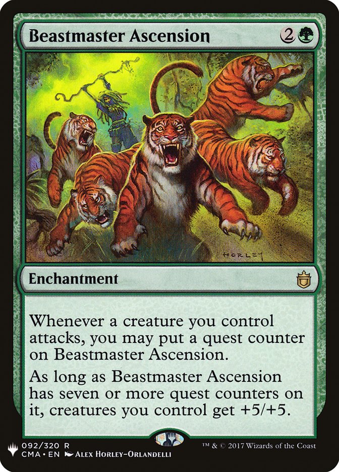 Beastmaster Ascension [Mystery Booster] | Event Horizon Hobbies CA