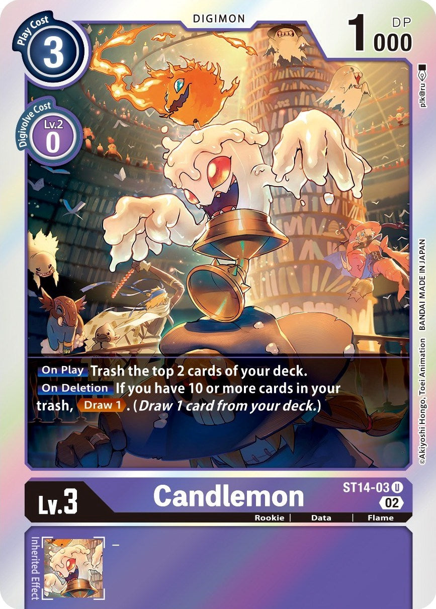 Candlemon [ST14-03] [Starter Deck: Beelzemon Advanced Deck Set] | Event Horizon Hobbies CA