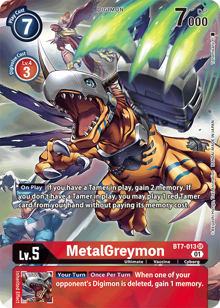 MetalGreymon [BT7-013] (Alternate Art) [Next Adventure] | Event Horizon Hobbies CA