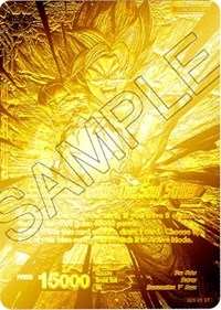 Super Saiyan God Son Goku // SSGSS Son Goku, The Soul Striker (National Championship Final 2018) (SD1-01) [Tournament Promotion Cards] | Event Horizon Hobbies CA