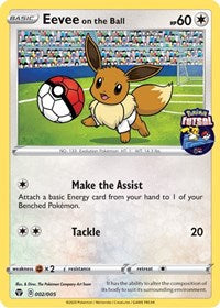 Eevee on the Ball (002/005) [Miscellaneous Cards] | Event Horizon Hobbies CA