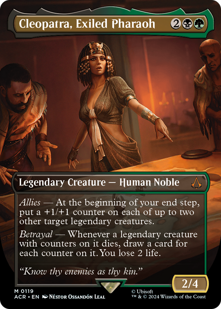 Cleopatra, Exiled Pharaoh (Borderless) [Assassin's Creed] | Event Horizon Hobbies CA