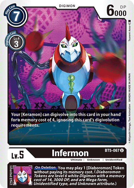 Infermon [BT5-067] [Battle of Omni] | Event Horizon Hobbies CA