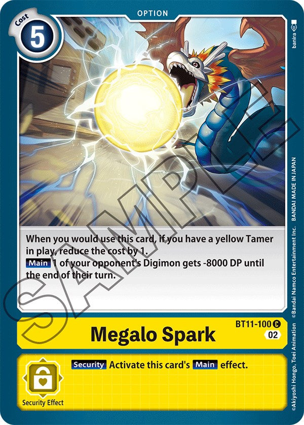 Megalo Spark [BT11-100] [Dimensional Phase] | Event Horizon Hobbies CA