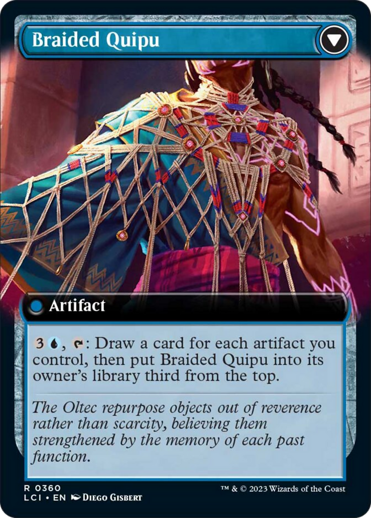 Braided Net // Braided Quipu (Extended Art) [The Lost Caverns of Ixalan] | Event Horizon Hobbies CA