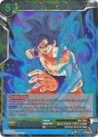 Ultimate Form Son Goku (P-059) [Promotion Cards] | Event Horizon Hobbies CA