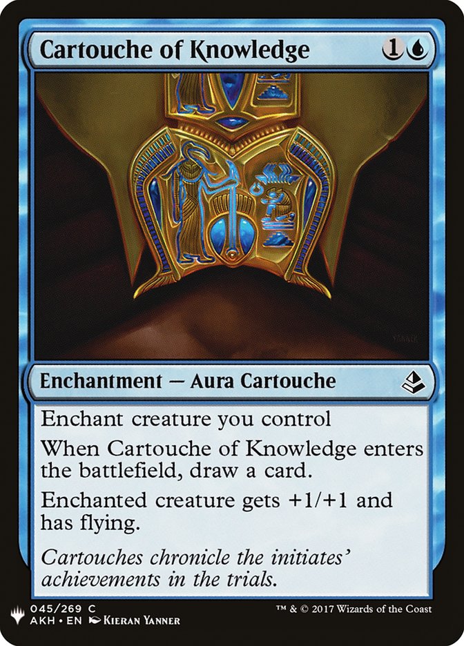 Cartouche of Knowledge [Mystery Booster] | Event Horizon Hobbies CA