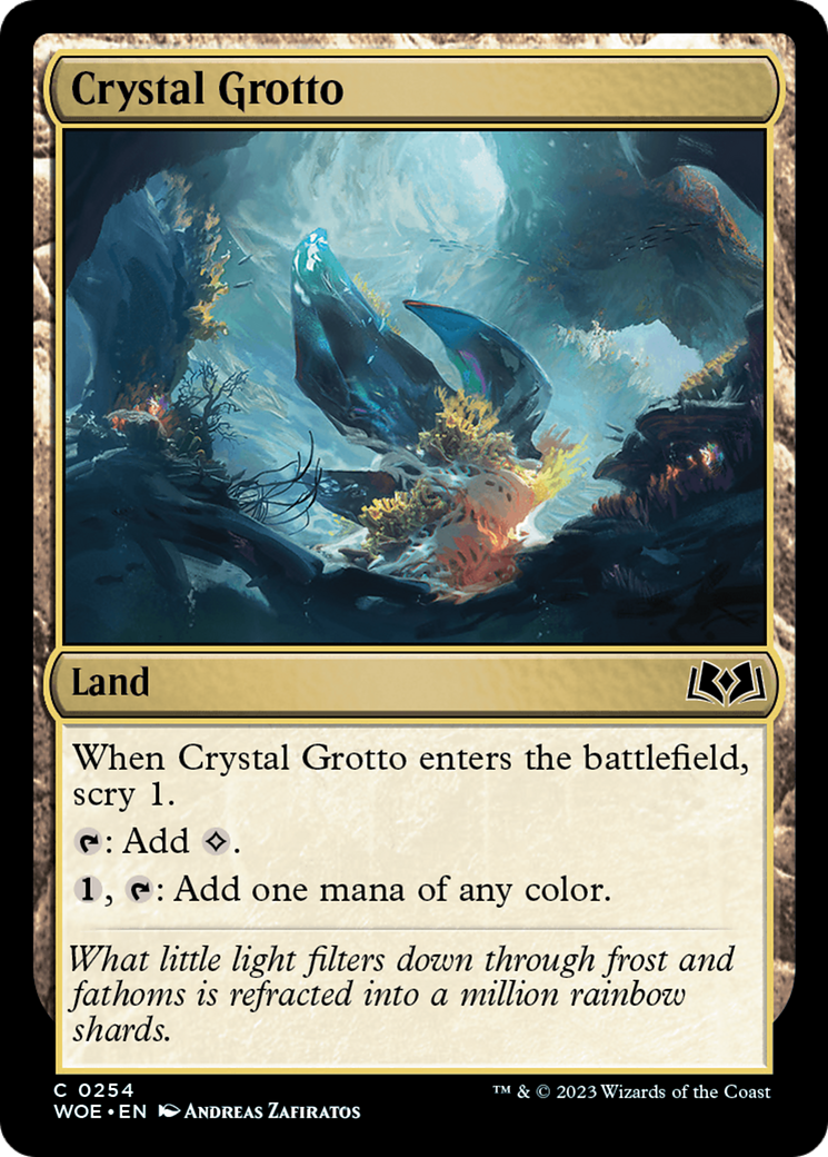 Crystal Grotto [Wilds of Eldraine] | Event Horizon Hobbies CA