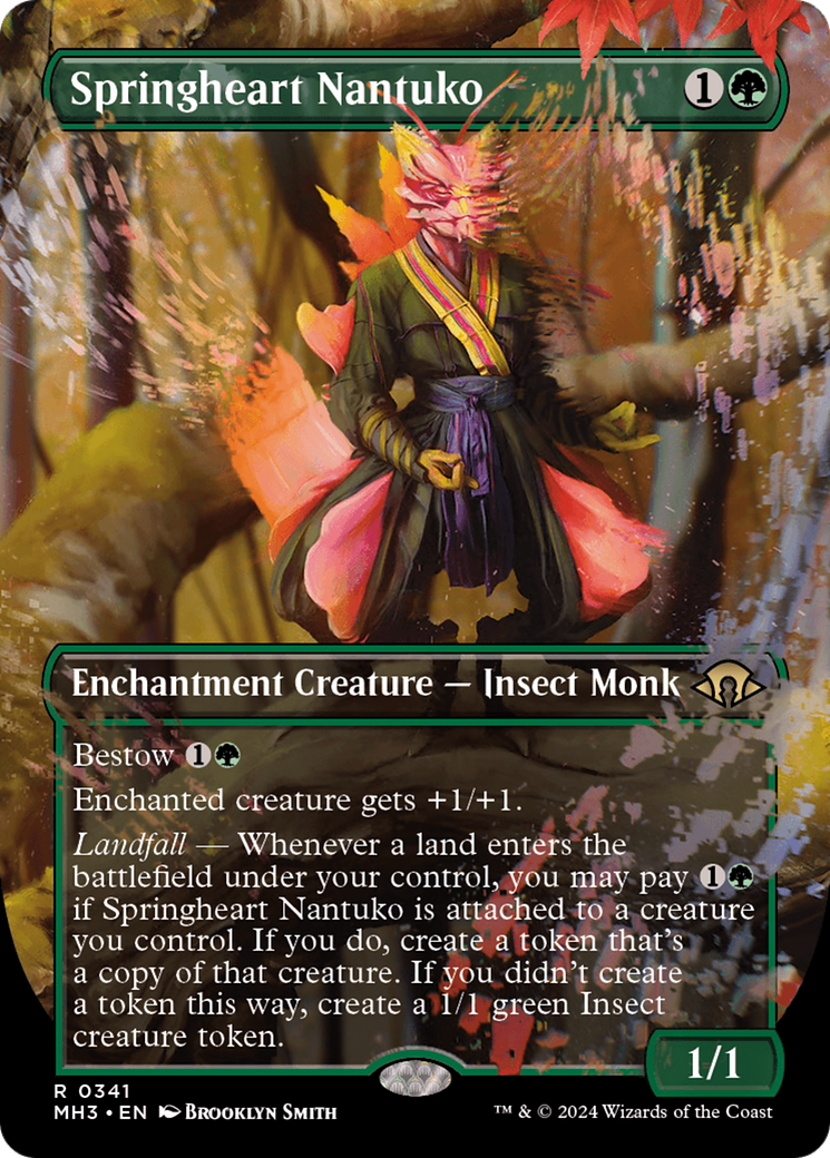 Springheart Nantuko (Borderless) [Modern Horizons 3] | Event Horizon Hobbies CA