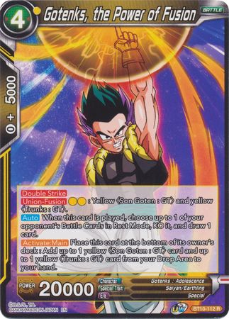 Gotenks, the Power of Fusion (BT10-112) [Rise of the Unison Warrior 2nd Edition] | Event Horizon Hobbies CA