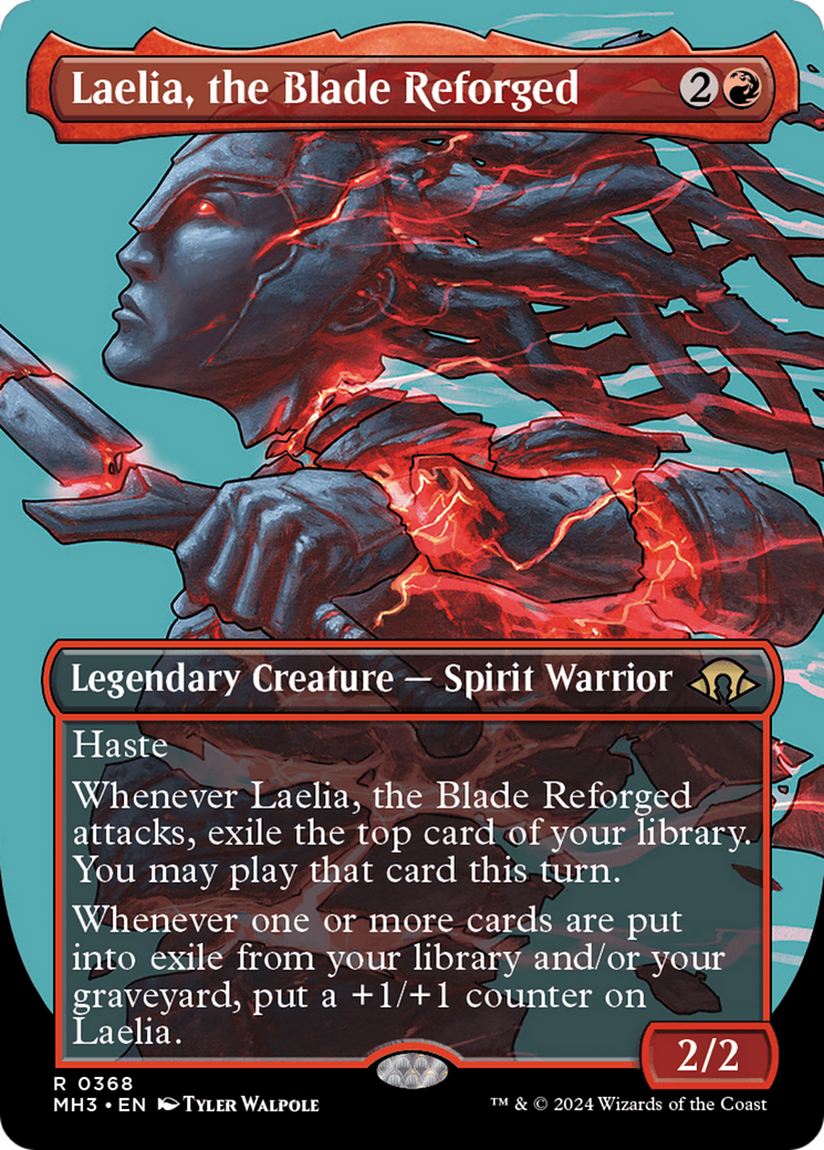 Laelia, the Blade Reforged (Borderless) [Modern Horizons 3] | Event Horizon Hobbies CA