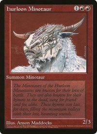 Hurloon Minotaur (Oversized) [Oversize Cards] | Event Horizon Hobbies CA