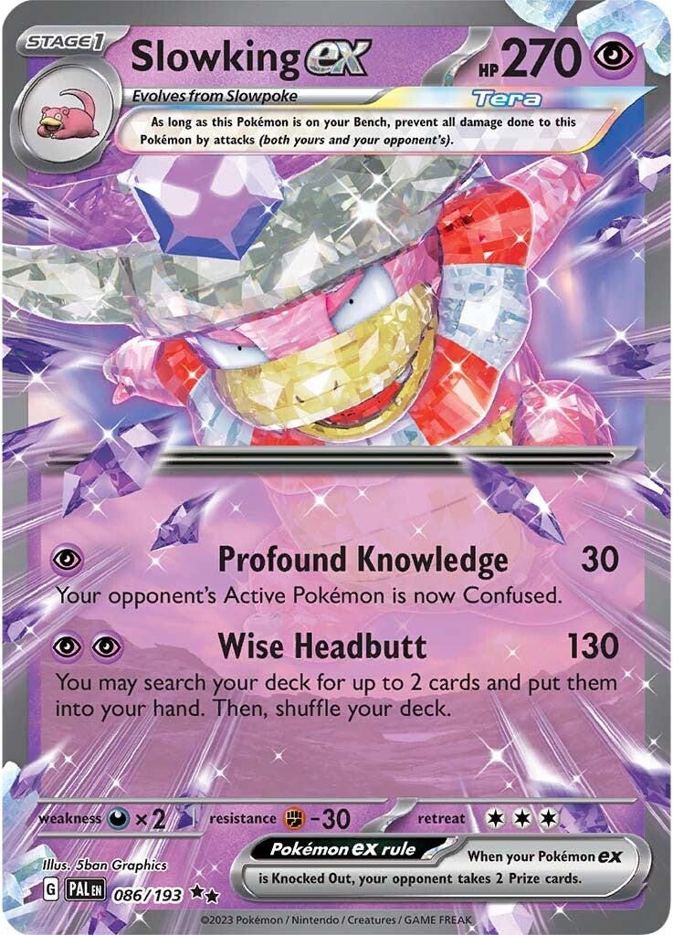 Slowking ex (086/193) [Scarlet & Violet: Paldea Evolved] | Event Horizon Hobbies CA