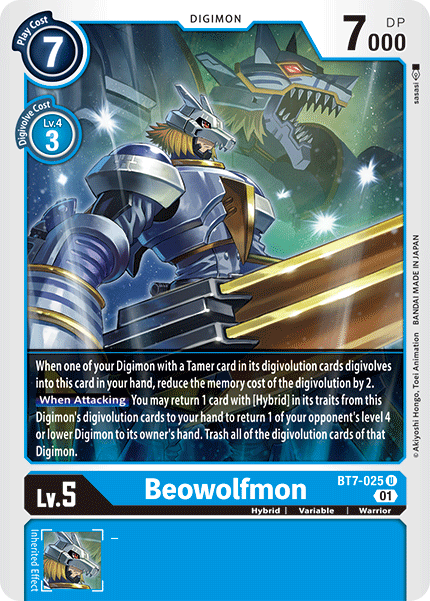 Beowolfmon [BT7-025] [Next Adventure] | Event Horizon Hobbies CA