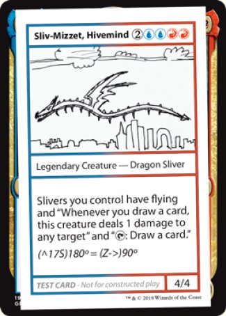 Sliv-Mizzet, Hivemind (2021 Edition) [Mystery Booster Playtest Cards] | Event Horizon Hobbies CA