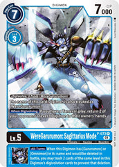 WereGarurumon: Sagittarius Mode [P-073] (Update Pack) [Promotional Cards] | Event Horizon Hobbies CA