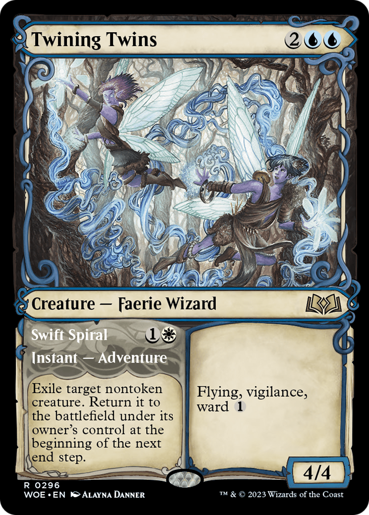 Twining Twins // Swift Spiral (Showcase) [Wilds of Eldraine] | Event Horizon Hobbies CA