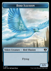 Thopter // Bird Illusion Double-Sided Token [Commander Masters Tokens] | Event Horizon Hobbies CA