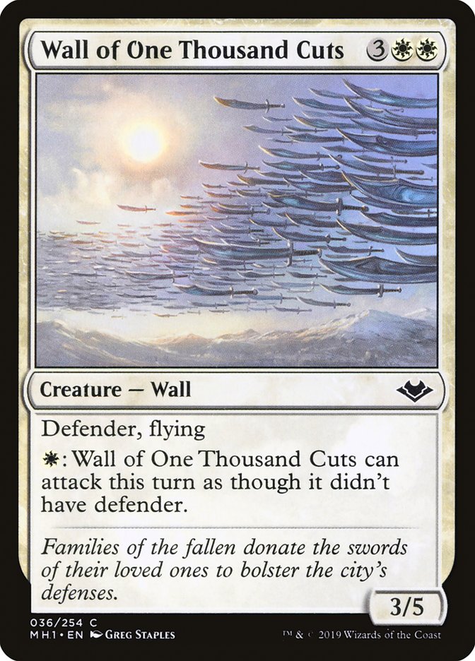 Wall of One Thousand Cuts [Modern Horizons] | Event Horizon Hobbies CA