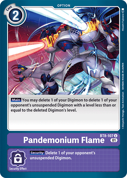 Pandemonium Flame [BT8-107] [New Awakening] | Event Horizon Hobbies CA