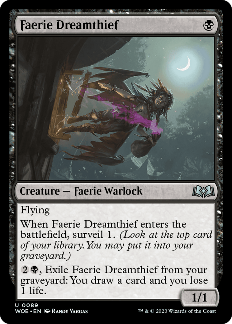 Faerie Dreamthief [Wilds of Eldraine] | Event Horizon Hobbies CA