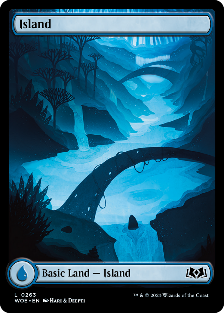 Island (263) (Full-Art) [Wilds of Eldraine] | Event Horizon Hobbies CA