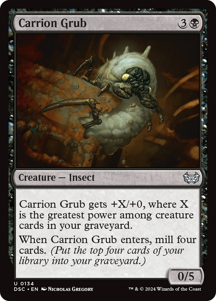 Carrion Grub [Duskmourn: House of Horror Commander] | Event Horizon Hobbies CA