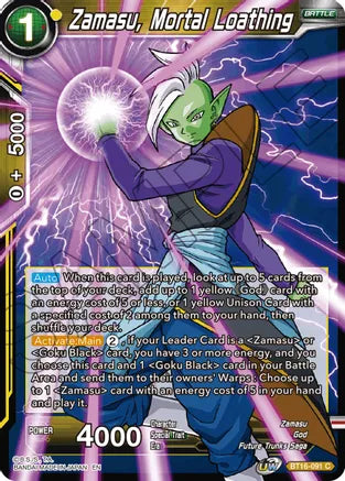 Zamasu, Mortal Loathing (BT16-091) [Realm of the Gods] | Event Horizon Hobbies CA