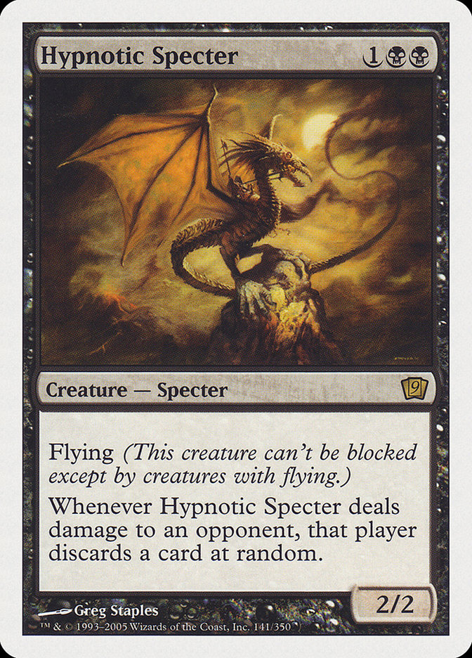 Hypnotic Specter (9th Edition) (Oversized) [Oversize Cards] | Event Horizon Hobbies CA