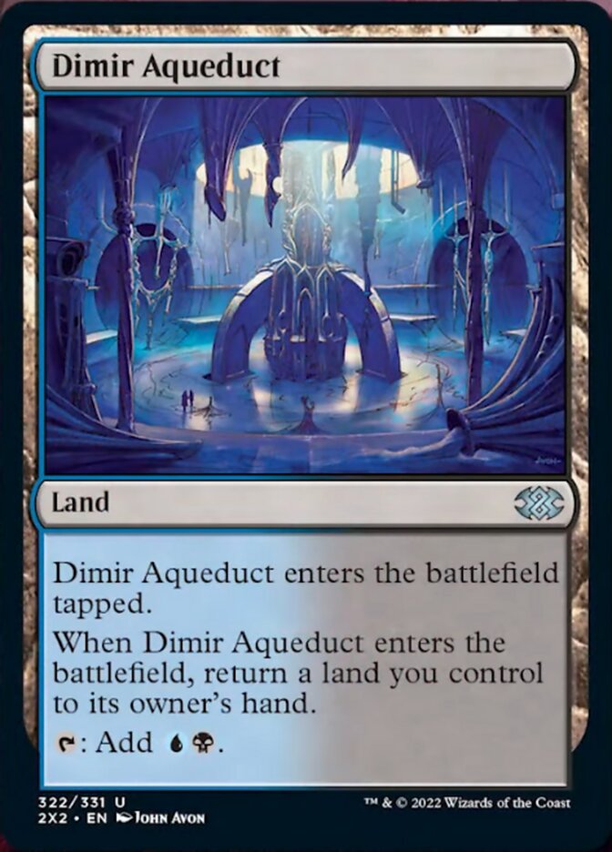 Dimir Aqueduct [Double Masters 2022] | Event Horizon Hobbies CA