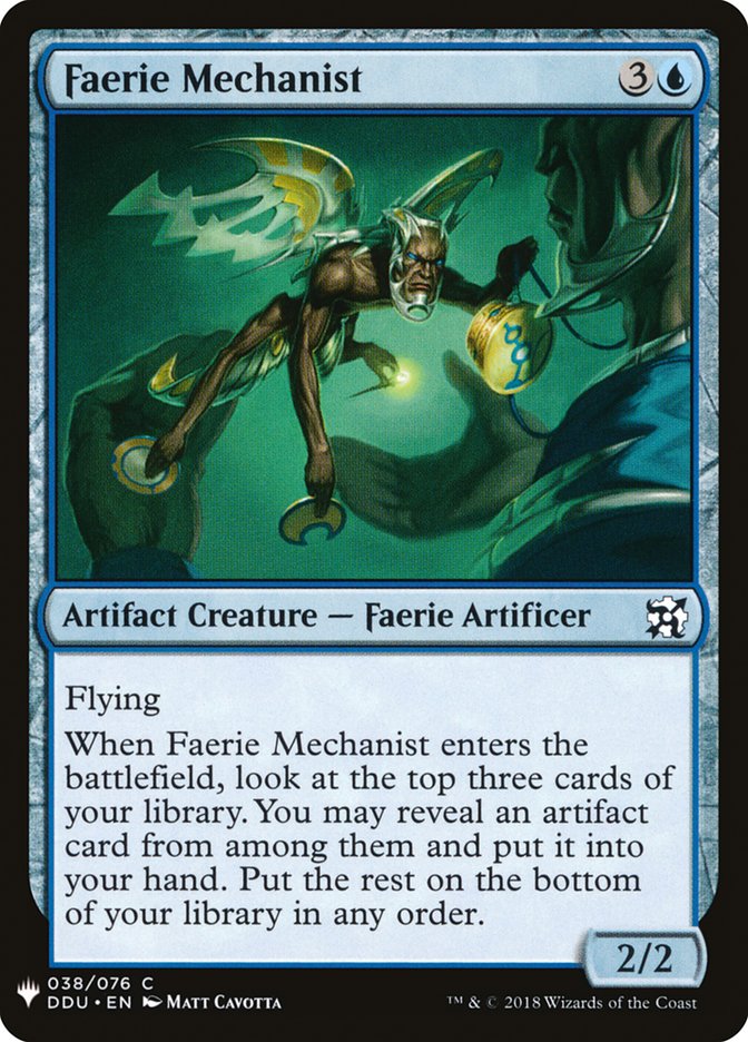 Faerie Mechanist [Mystery Booster] | Event Horizon Hobbies CA