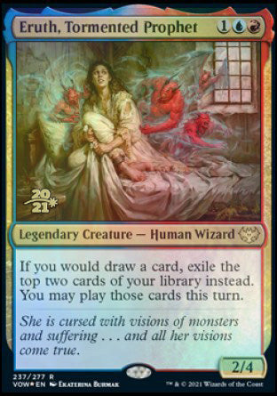 Eruth, Tormented Prophet [Innistrad: Crimson Vow Prerelease Promos] | Event Horizon Hobbies CA