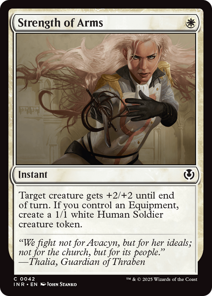 Strength of Arms [Innistrad Remastered] | Event Horizon Hobbies CA