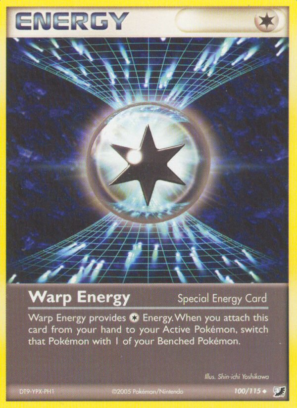 Warp Energy (100/115) [EX: Unseen Forces] | Event Horizon Hobbies CA