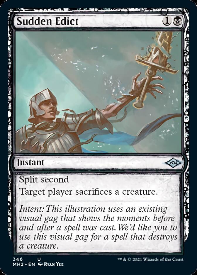 Sudden Edict (Sketch) [Modern Horizons 2] | Event Horizon Hobbies CA