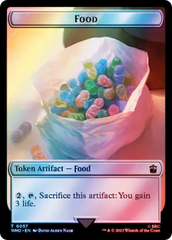 Alien Angel // Food (0057) Double-Sided Token (Surge Foil) [Doctor Who Tokens] | Event Horizon Hobbies CA