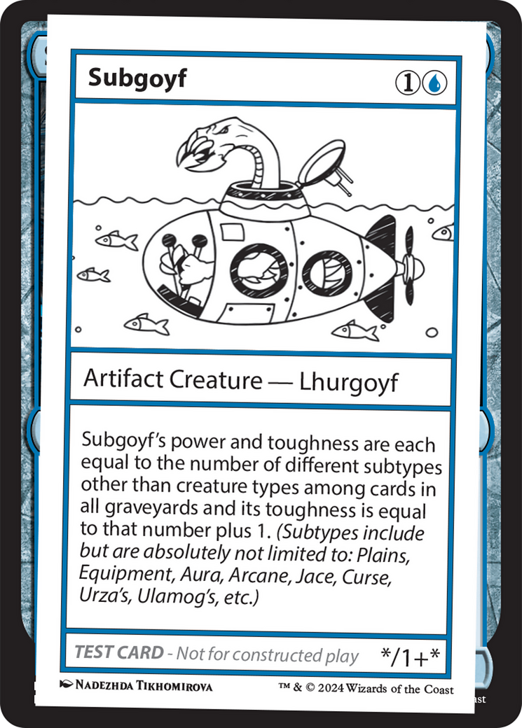 Subgoyf [Mystery Booster 2 Playtest Cards] | Event Horizon Hobbies CA