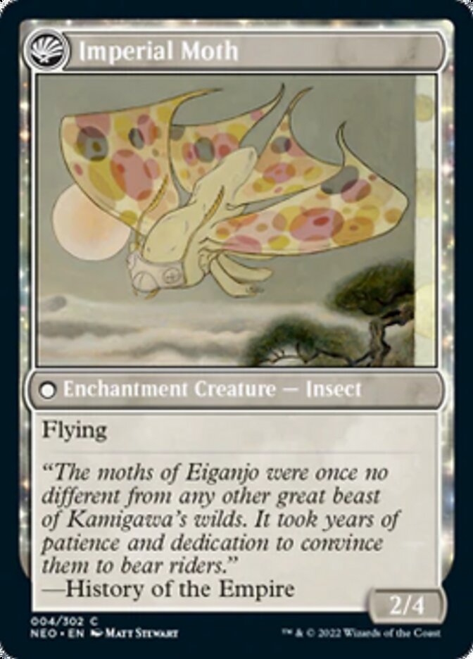 Befriending the Moths // Imperial Moth [Kamigawa: Neon Dynasty] | Event Horizon Hobbies CA