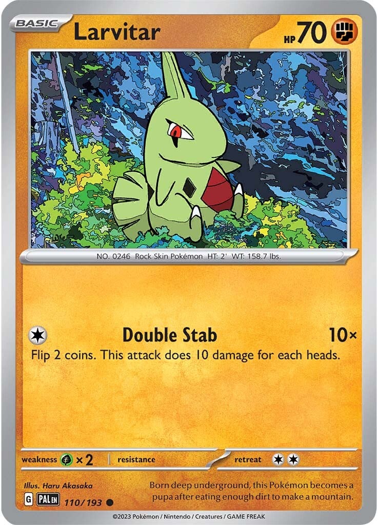 Larvitar (110/193) [Scarlet & Violet: Paldea Evolved] | Event Horizon Hobbies CA