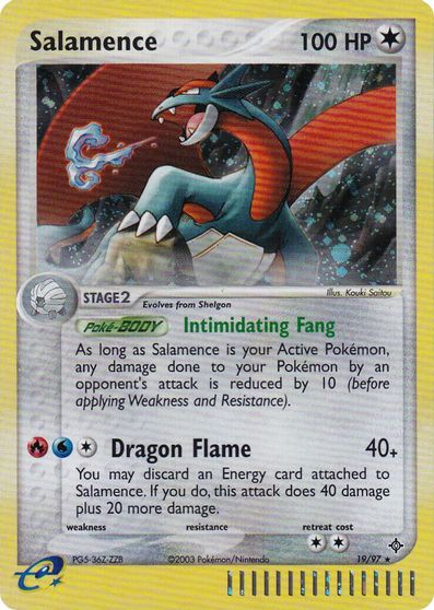 Salamence (19/97) (League Promo 2004) [League & Championship Cards] | Event Horizon Hobbies CA