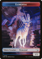 Elemental (09) // Spirit (13) Double-Sided Token [March of the Machine Tokens] | Event Horizon Hobbies CA